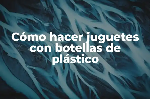 Cómo Hacer Juguetes con Botellas de Plástico