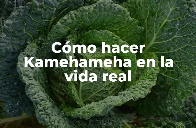 Cómo Hacer Kamehameha en la Vida Real