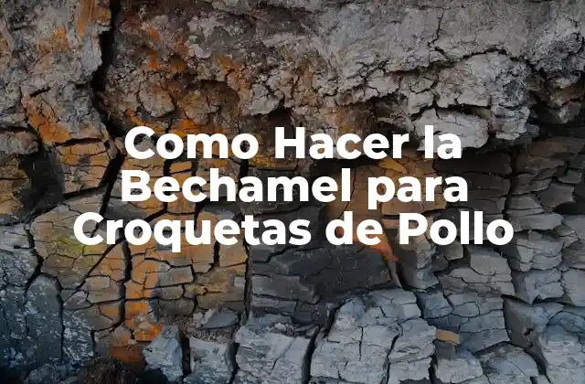 Como Hacer la Bechamel para Croquetas de Pollo