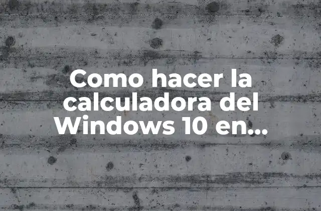Como Hacer la Calculadora Del Windows 10 en Sublime Text