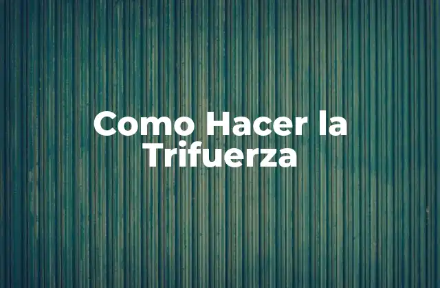 Como Hacer la Trifuerza