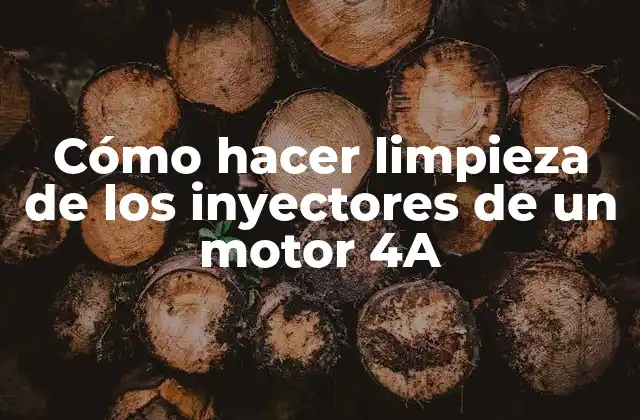 Cómo Hacer Limpieza de los Inyectores de un Motor 4a 2 ¿Qué son los inyectores de un motor 4A?