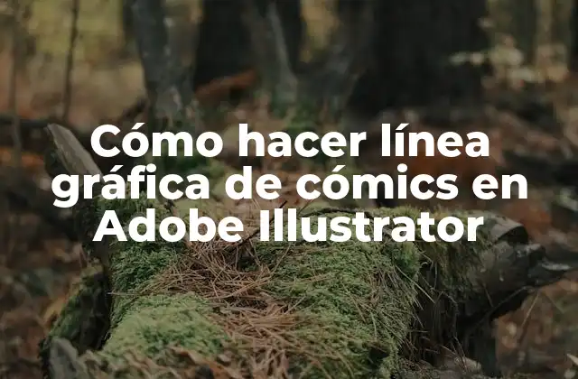 Cómo Hacer Línea Gráfica de Cómics en Adobe Illustrator