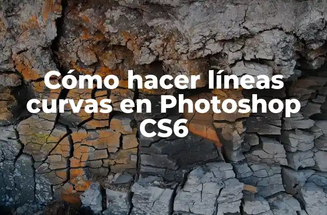 Cómo Hacer Líneas Curvas en Photoshop Cs6