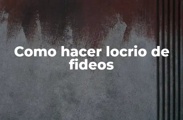 Como Hacer Locrio de Fideos