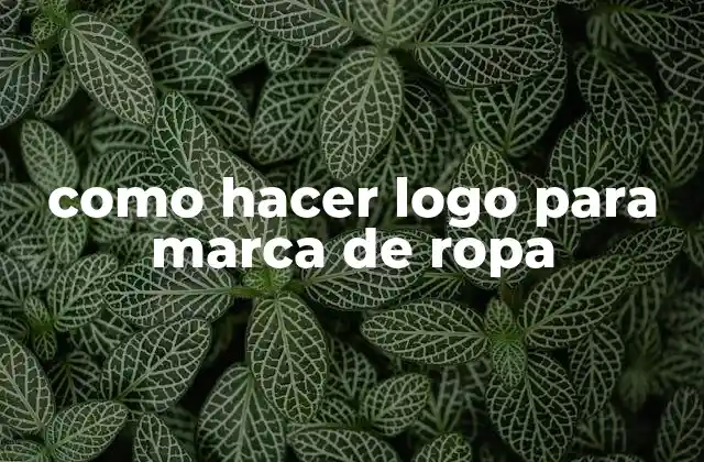 Como Hacer Logo para Marca de Ropa 2 como hacer logo para marca de ropa