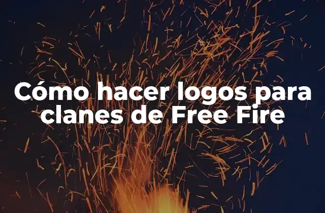 Cómo Hacer Logos para Clanes de Free Fire