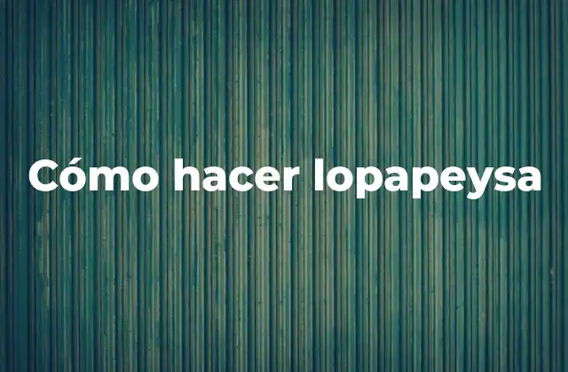 Cómo Hacer Lopapeysa