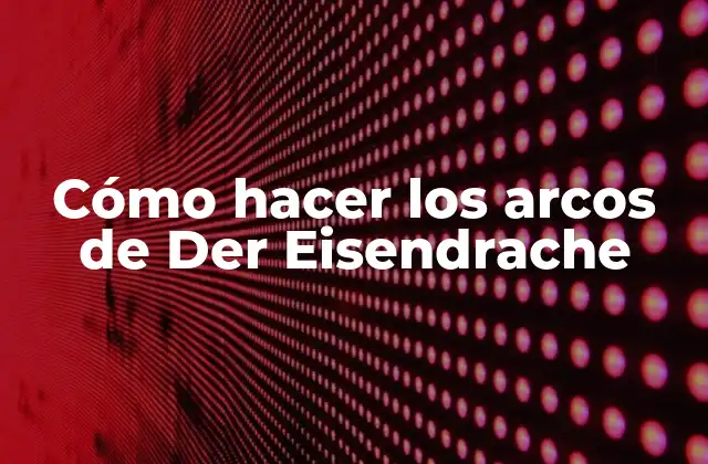 Cómo Hacer los Arcos de Der Eisendrache