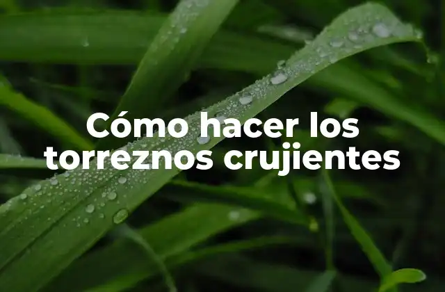 Cómo Hacer los Torreznos Crujientes