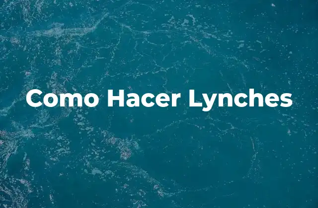 Qué son los Lynches y para Qué Se Utilizan