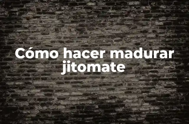 Cómo Hacer Madurar Jitomate 2 Cómo hacer madurar jitomates