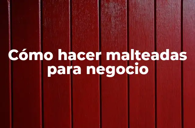 Cómo hacer malteadas para negocio