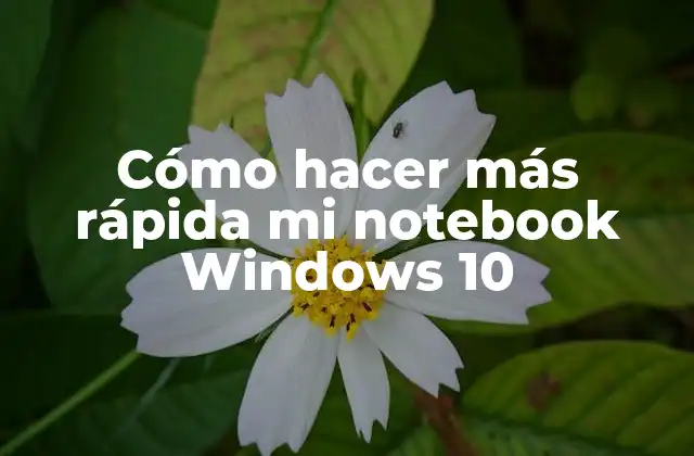 Cómo Hacer Más Rápida Mi Notebook Windows 10 2 ¿Qué es la optimización de un notebook Windows 10?