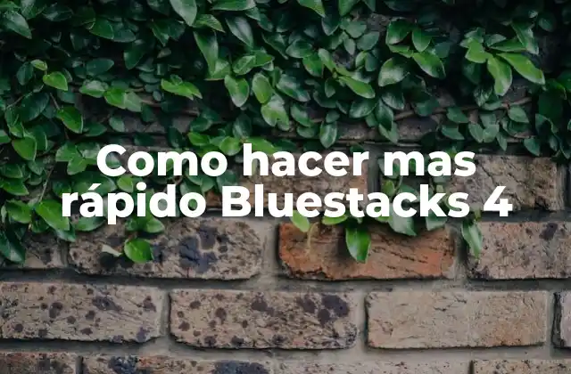 Como Hacer mas Rápido Bluestacks 4 2 Bluestacks 4, la emulación de Android más popular