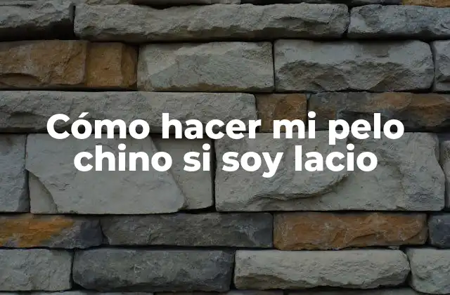 Qué es un peinado chino y cómo se utiliza