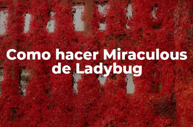 ¿Qué es el Miraculous de Ladybug?