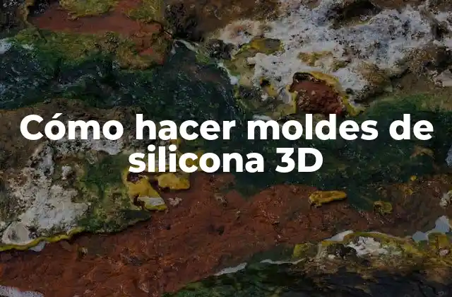 Cómo Hacer Moldes de Silicona 3d