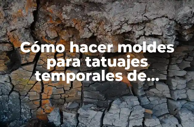 Cómo Hacer Moldes para Tatuajes Temporales de Corazones y Estrellas