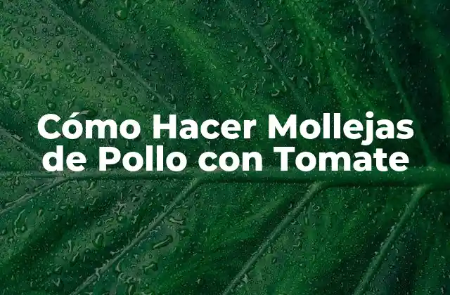 Cómo Hacer Mollejas de Pollo con Tomate 2 ¿Qué son las Mollejas de Pollo con Tomate y Para Qué Sirven?