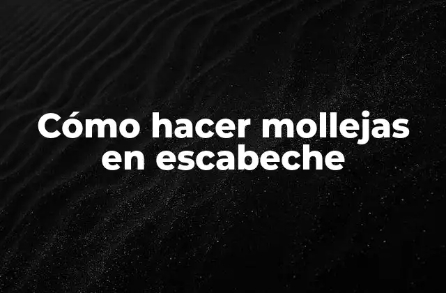 Cómo Hacer Mollejas en Escabeche