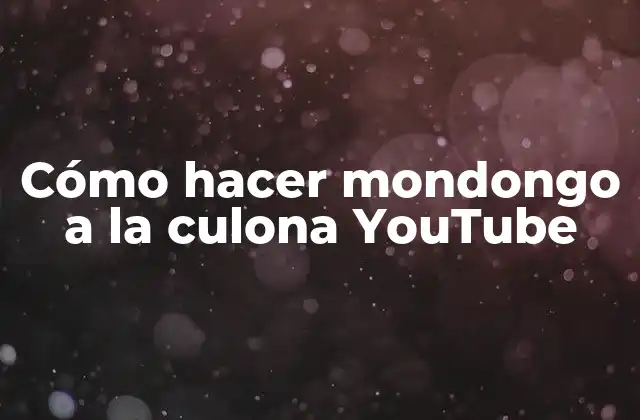Cómo Hacer Mondongo a la Culona Youtube