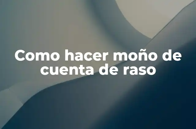 Como Hacer Moño de Cuenta de Raso
