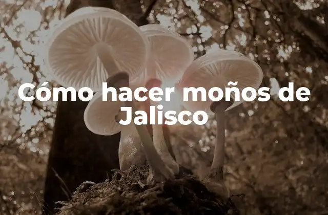 Cómo Hacer Moños de Jalisco