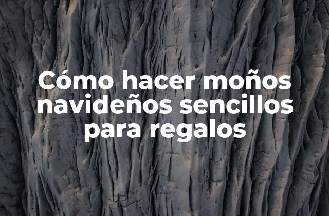 Cómo Hacer Moños Navideños Sencillos para Regalos