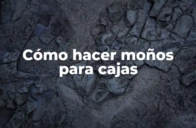 Cómo Hacer Moños para Cajas 2 Cómo hacer moños para cajas