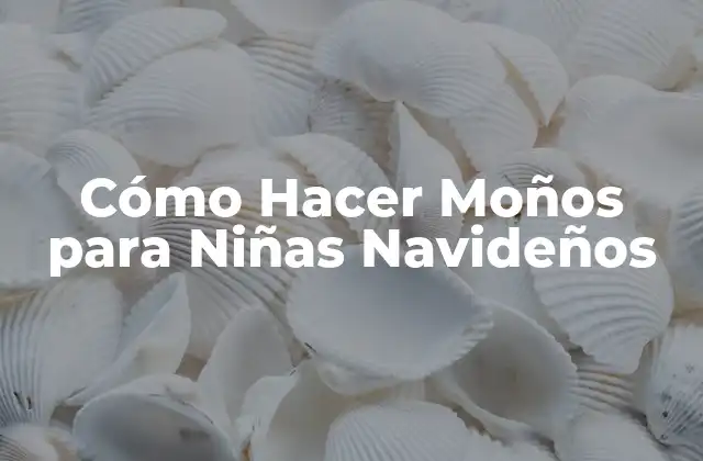 Moños Navideños para Niñas