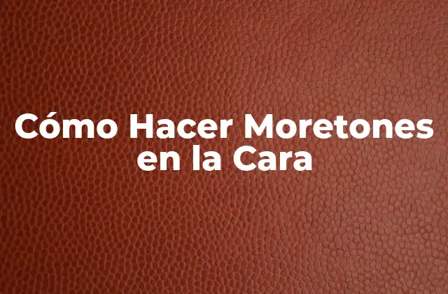 Cómo Hacer Moretones en la Cara