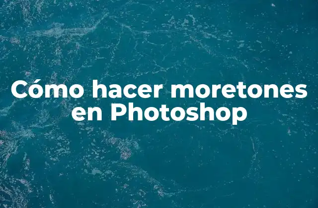 Cómo Hacer Moretones en Photoshop