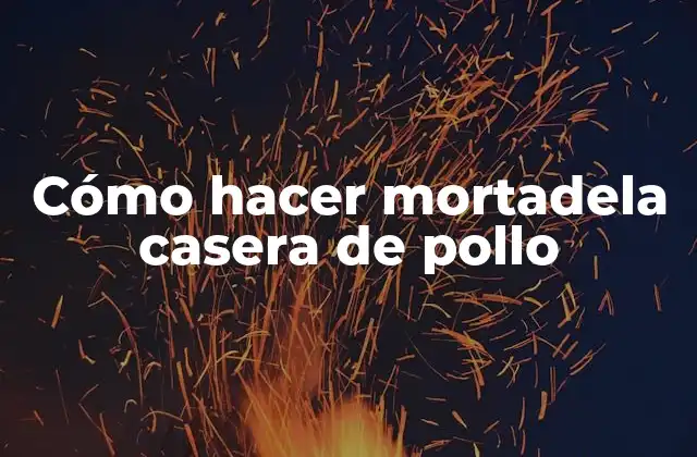 Cómo Hacer Mortadela Casera de Pollo
