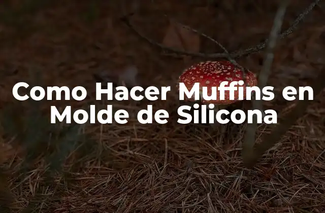 Como Hacer Muffins en Molde de Silicona