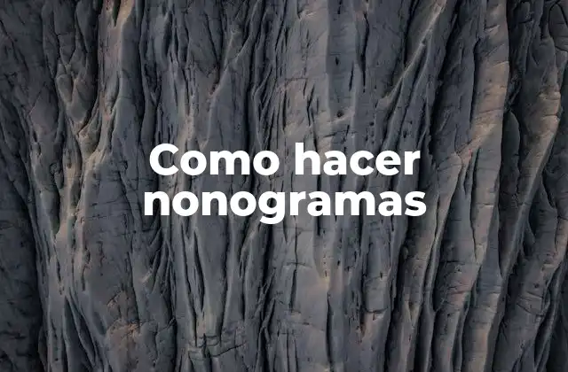 Como Hacer Nonogramas