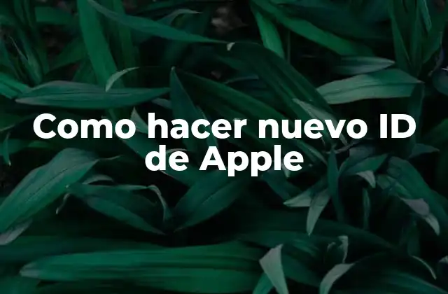 Como Hacer Nuevo Id de Apple 2 ¿Qué es un ID de Apple?