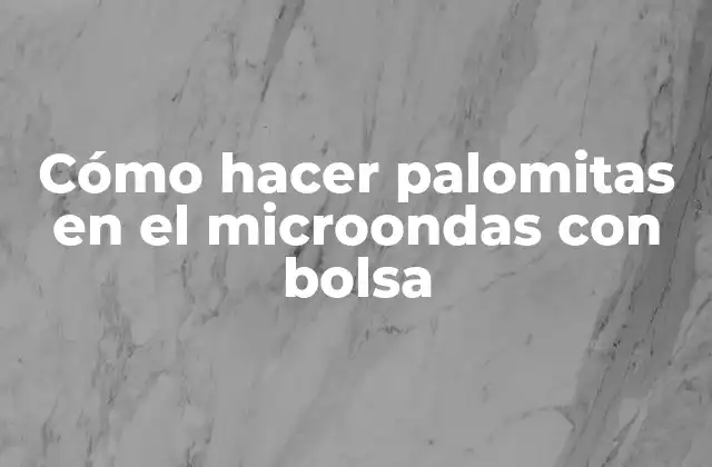 Cómo Hacer Palomitas en el Microondas con Bolsa 2 Cómo hacer palomitas en el microondas con bolsa