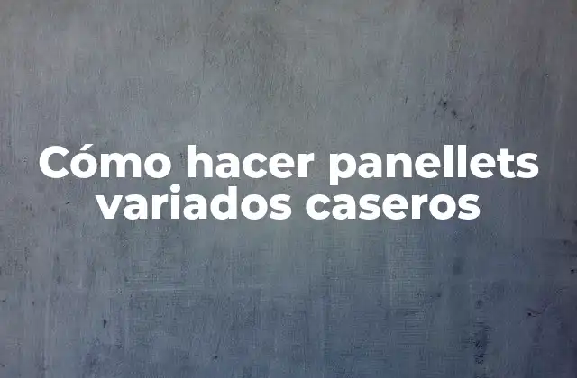¿Qué son los panellets?