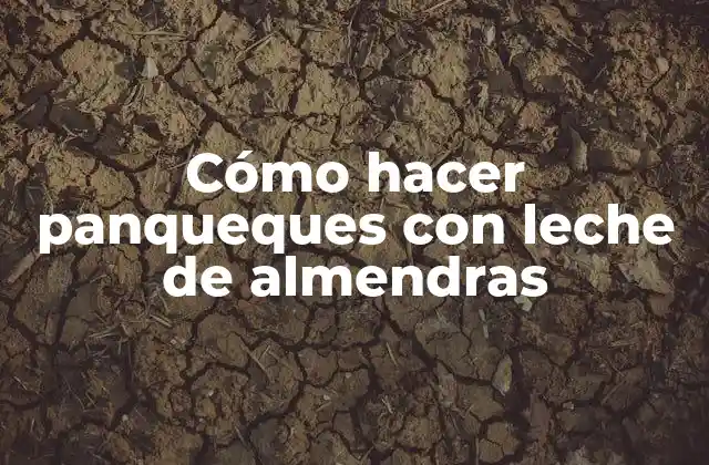 Cómo Hacer Panqueques con Leche de Almendras 2 Cómo hacer panqueques con leche de almendras