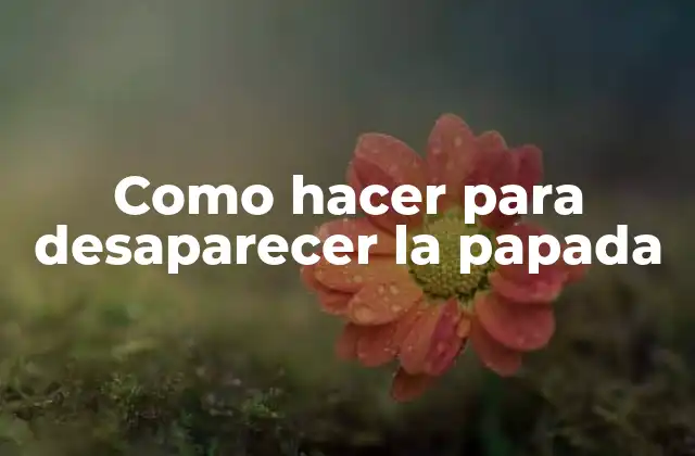 Como Hacer para Desaparecer la Papada