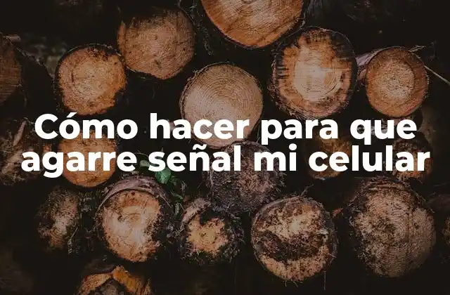Cómo Hacer para que Agarre Señal Mi Celular 2 ¿Qué es la recepción de señal en un celular y por qué es importante?