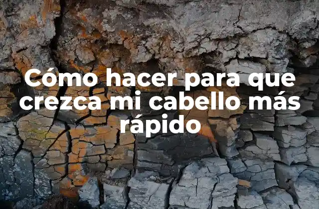 Cómo Hacer para que Crezca Mi Cabello Más Rápido 2 Crecimiento del cabello: ¿qué es y cómo funciona?
