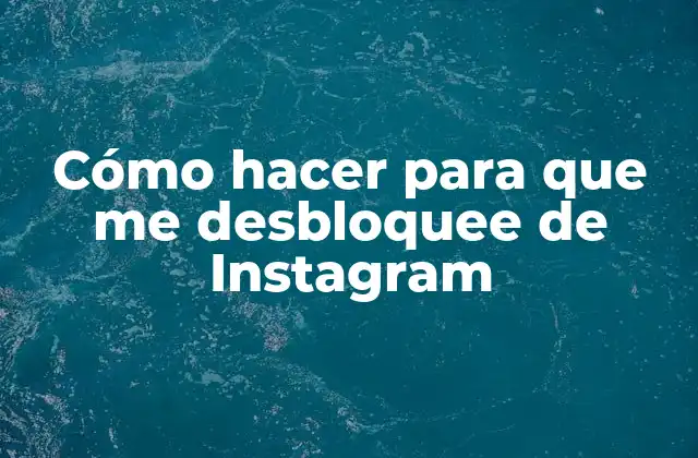 ¿Qué es el bloqueo en Instagram y cómo funciona?