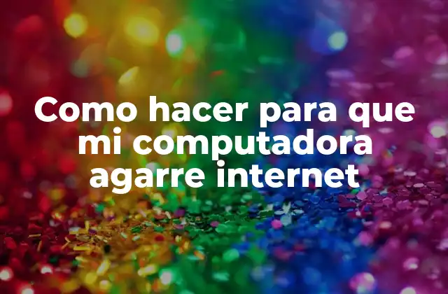 Conectar a internet