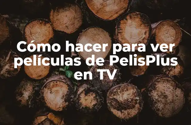 Cómo Hacer para Ver Películas de Pelisplus en Tv 2 ¿Qué es PelisPlus y cómo funciona?