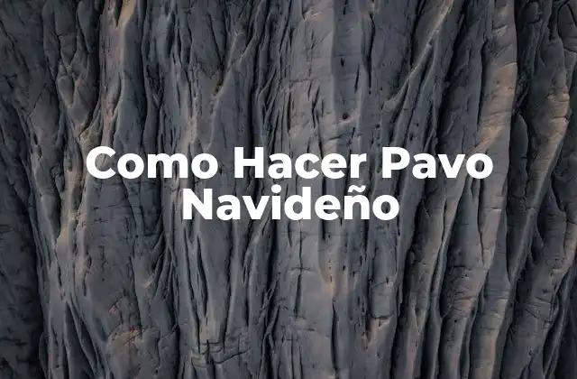 Como Hacer Pavo Navideño 2 ¿Qué es un Pavo Navideño y por qué es una Tradición?