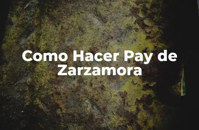 Como Hacer Pay de Zarzamora