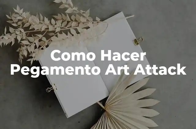 Como Hacer Pegamento Art Attack