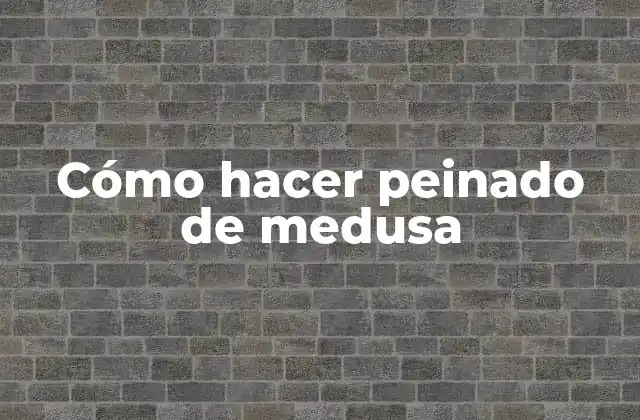 Cómo Hacer Peinado de Medusa